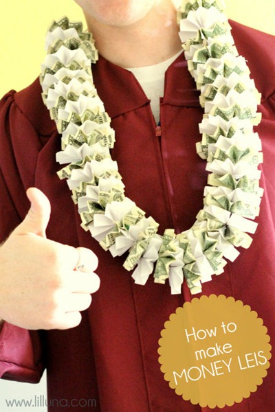 money leis tutorial graduation