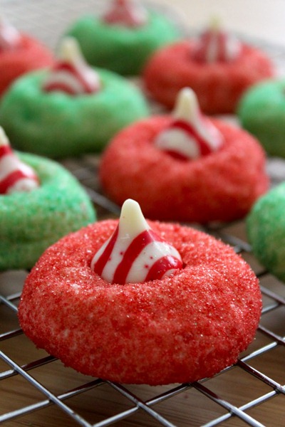 Candy Cane Blossoms by Baked Perfection