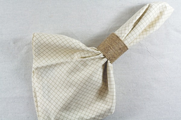 Twine Napkin Ring DIY