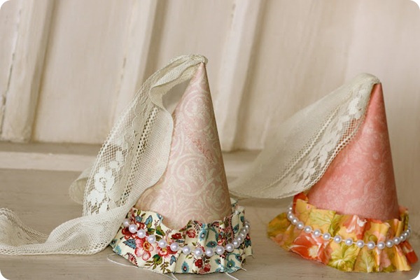 Princess Party Hats  diy
