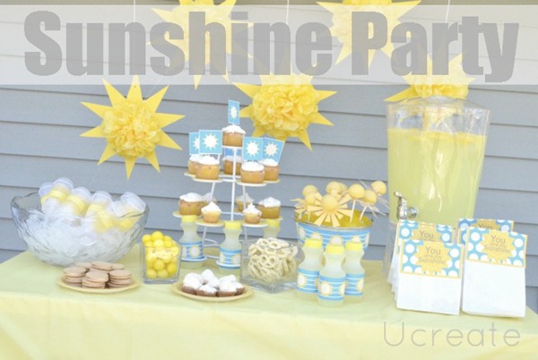Sunshine Birthday Party