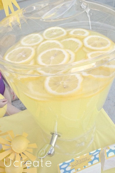 sunshine party lemonade