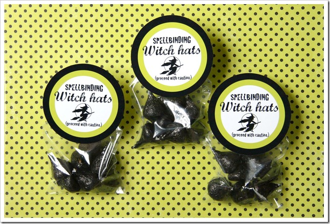 witch halloween party favors