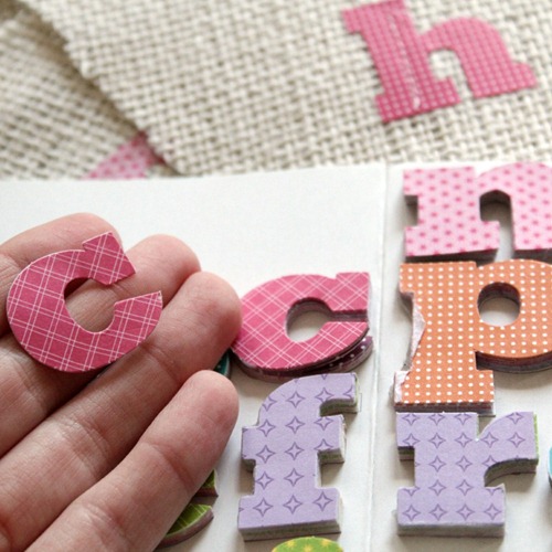 burlap banner tutorial