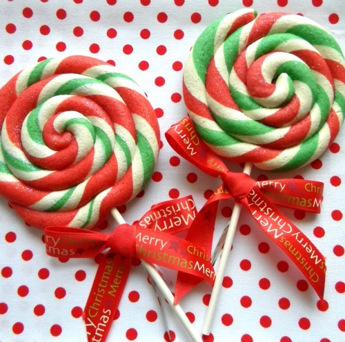 Christmas Lollipop Cookies at Occasional Cookies