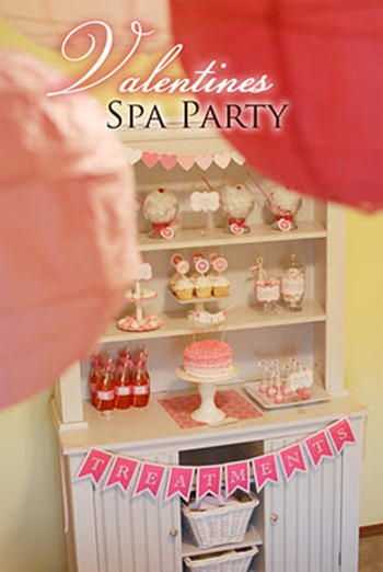 vday spa party