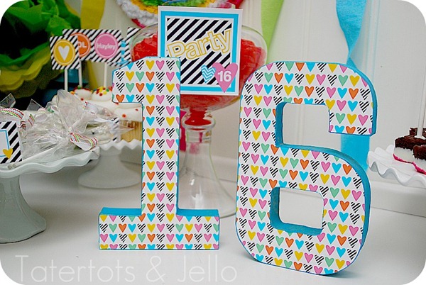 sweet 16 party theme