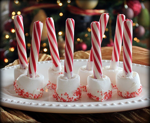 candy cane marshmellows