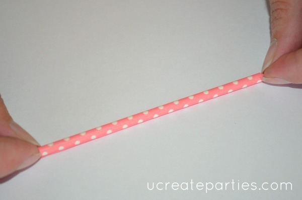 diy washi tape cake pops